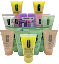 20pc Lot Clinique Skincare Cleanser, Scrub Cream, Lotion, Overnight Mask - £33.27 GBP