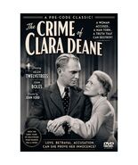 The Strange Case of Clara Deane 1932 Pre Code Crime Drama Film DVD - $26.72