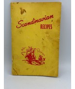 Vintage Cookbook Scandinavian Recipes 1940s Meats Fish Porridge Kaffe Bread - £22.85 GBP