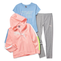 PUMA Big Girls 3-pc. Legging Set - £31.87 GBP