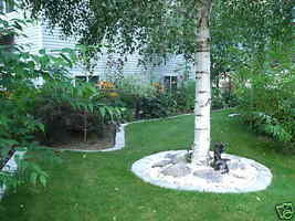 GE-7000 Garden Edging Lawn Landscape Molds (4) Make Stacked Concrete Walls Too image 3