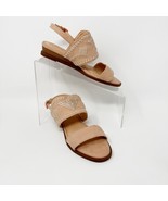 Vince Camuto Girls Tan Geometric Accent Buckle Sandal, Size 3 - $365.23 MXN