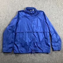 Vintage Woolrich Jacket Adults Extra Large Blue Windbreaker Nylon Zip US... - $48.79 CAD