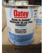 12 Pack, Oatey 30894V Rain-R-Shine Blue PVC Pipe Cement, Medium , 32 oz.... - $314.07 CAD