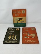 3 Dr Seuss Children Books Book Club Edition Beginner Books 1960 1961 VTG - £11.67 GBP