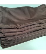 18&quot; x 18&quot; Square Brown Napkins  Lot of 107  ~ ranjacuj - $916.22 MXN