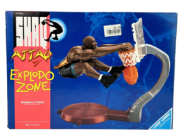 NEW Vintage 1994 Shaq Attaq Explode Zone Shaquille O&#39;Neal Toy Playset NEW in Box - £11.76 GBP
