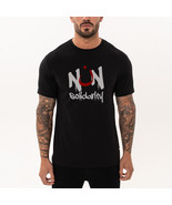 Nun solidarity for war victim of terorist  ISIS black t-shirt 100% cotton - $28.51 CAD