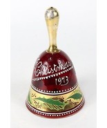 Vintage KB Sticker Limited Edition 266/1000 Christmas 1973 Glass Bell Pa... - £10.08 GBP