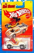 Hot Wheels 2012 The Hot Ones Series Roll Patrol White w/ CTs Jeep - £3.98 GBP