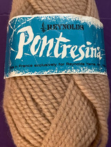 Reynolds PONTRESINA Bulky weight Wool yarn color 5027 Gazelle - $2.37