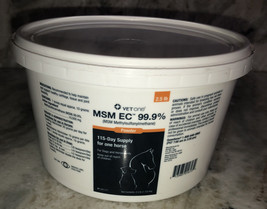 VetOne MSM EC 99.9% Powder Supports Healthy Tissue &amp; Joints Dogs Horses 2.5lb. - £19.34 GBP