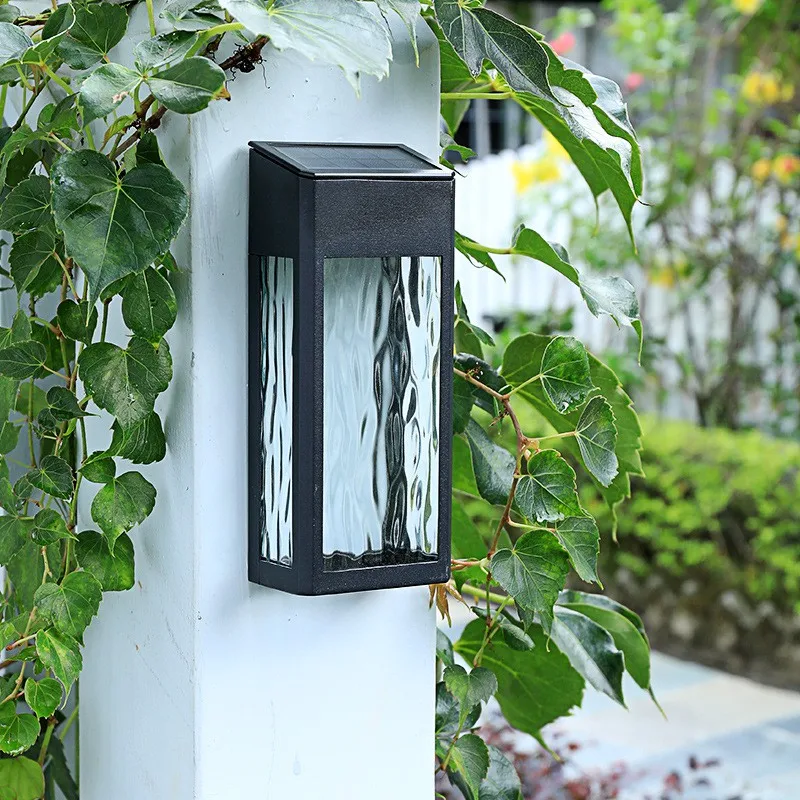 Solar Wall Light Decorative Light Outdoor Waterproof LED Light Garden Road Light - £154.85 GBP