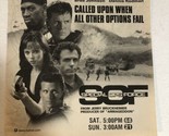 Special Ops Force Tv Guide Print Ad Brad Johnson Dennis Rodman TPA21 - £4.67 GBP