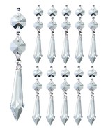 Royal Designs Teardrop Clear Pendants Balls Chandelier Pendlouge Almond ... - $36.49 CAD