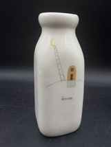 BETH MUELLER Studio Ceramic Dream 2008 7” Milk Jug Vase Jug Bottle - $34.64