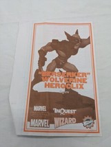 Berserker Wolverine Heroclix Figure Mail In Form - $42.76
