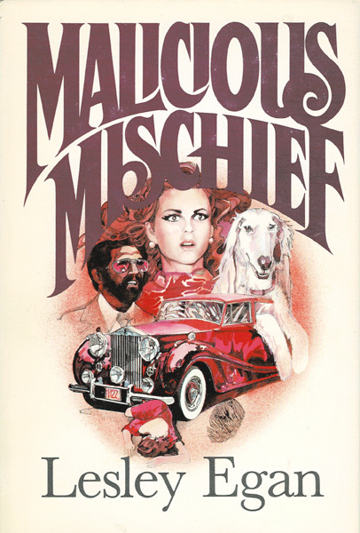Vintage Mystery: Malicious Mischief By Lesley Egan ~ HC/DJ 1971 - $5.99