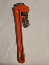 Vintage Drop Forged 10&quot; Pipe Wrench Heavy Duty Made In Taiwan Plumbing H... - $15.84