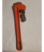 Vintage Drop Forged 10&quot; Pipe Wrench Heavy Duty Made In Taiwan Plumbing H... - $21.51 CAD