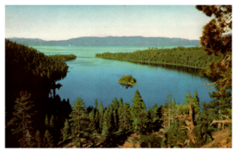 Lake Tahoe California Nevada Aerial View Postcard Unposted - £3.85 GBP