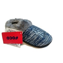 FOCO New York Yankees LOGO Slippers Peak Slide Slip On Shoes Womens Smal... - £19.23 GBP