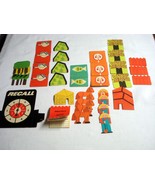 Game Parts Recall Game 1968 Milton Bradley Cards, Scorebook, Spinner - $13.66 CAD