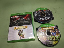 Gears of War Ultimate Edition and Rare Replay Microsoft XBoxOne Disk and Case - £7.01 GBP