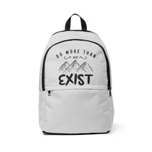 Unisex Fabric Backpack: Lightweight, Waterproof, Adjustable Straps - $53.56