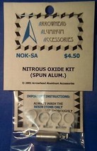 Scale Detail Accessories / Nitrous Oxide Kit - Spun Aluminum - $6.00