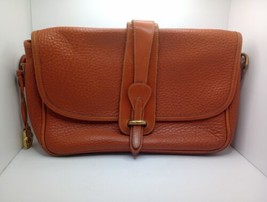 1990s Dooney and Bourke Equestrian shoulder bag, made in the usa Leather Vtg - £21.68 GBP