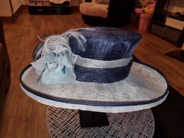 Jacques Vert Cream and Black Formal Hat, size : one size - £21.50 GBP