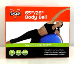 Valeo Fitness Gear Body Ball 65 cm/26 in. with air pump target Training:... - $19.79