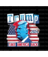 Trump Take Back America, 2024 President PNG image for MAGA, Rally, subli... - $3.49