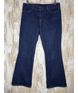 Talbots 12 P/31 Petite Heritage Boot Dark Blue Jeans 2010 - $33.95 CAD
