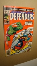 DEFENDERS 41 *** HULK DR. STRANGE NIGHTHAWK MARVEL BRONZE AGE - $4.95