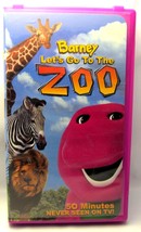 Barney Lets Go to the Zoo Clamshell Case VHS 2001 - £5.14 GBP