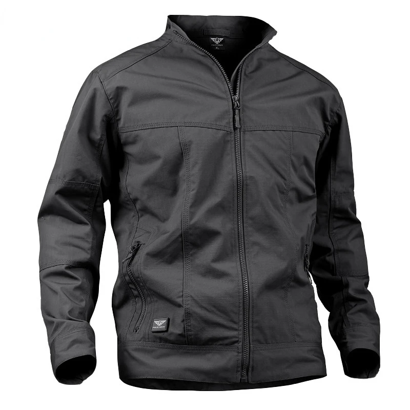 Waterproof  Jacket Men   Wear-resistant Windbreaker Coats Outdoor SWAT Commute C - £141.05 GBP