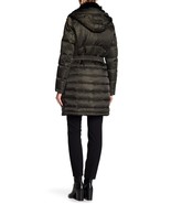 Vince Camuto Faux Fur Collar Duck Down Belted Jacket.hunter sz XL NEW - $97.17 CAD