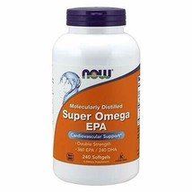 NOW Supplements, Super Omega EPA, 360 EPA / 240 DHA, Molecularly Distilled, C... - £25.90 GBP