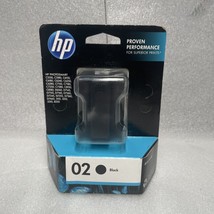 Black Genuine HP 02 Ink Cartridge HP Photosmart C5140 C5150 C6100 - $7.70