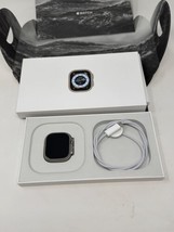 Apple Watch Ultra Titanium, Excellent Condition with Original Box MQET3LL/A - £376.80 GBP