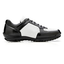 Men's Belvedere Sneakers Corvo Ostrich/Soft Italian Leather Black/White Y36 image 3