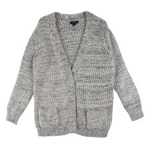 ATMOSPHERE Women&#39;s L Open Cardigan Fuzzy Cozy Winter Sweater w/ Pockets,... - £15.11 GBP