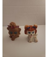 My Pet Pals Chic Boutique Puppy Dog Figures Brown and White Dogs  - $13.58 CAD