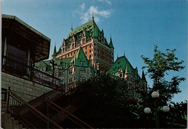 la Château Frontenac Quebec Canada Postcard PC527 - £4.01 GBP