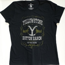 Damaged Yellowstone TV Show Dutton Ranch For The Brand Womens T-Shirt XX... - $8.00