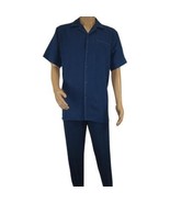 Men 2pc Walking Leisure Suit Short Sleeves By DREAMS Fancy 265-31 Sailor... - $115.00