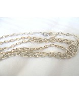 Taitu Jewels Italy NECKLACE CABLE CHAIN in sterling silver 925 Made in I... - £22.81 GBP