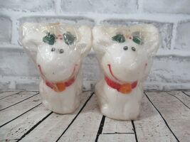 Robert Alan Reindeer Christmas Candles UNUSED vintage People's Republic ... - $19.74